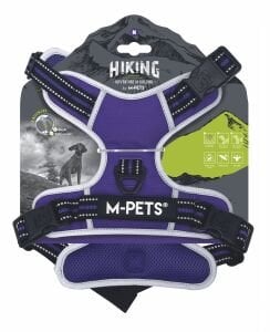 10854499 M-Pets Hıkıng Reflektörlü Soft Sırt Tasması Purple (M)