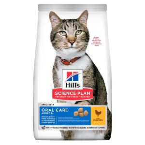 Hills Oral Care Ağız Sağlığı Yetişkin Kedi Maması 1.5 Kg + Beaphar Malt Hediye Skt:08/26