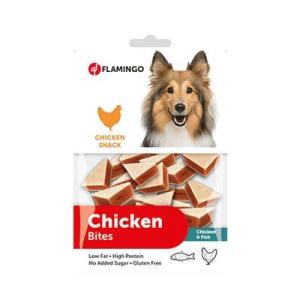 Flamingo Chicken Bites Tavuk Ve Balık Etli Köpek Ödülü 85 Gr 11 li Skt:11/25