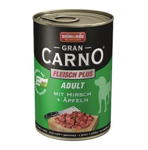 Animonda Gran Carno Sığır Geyik Etli Elmalı Köpek Konservesi 5+1 Adet 400 Gr Skt:04/27