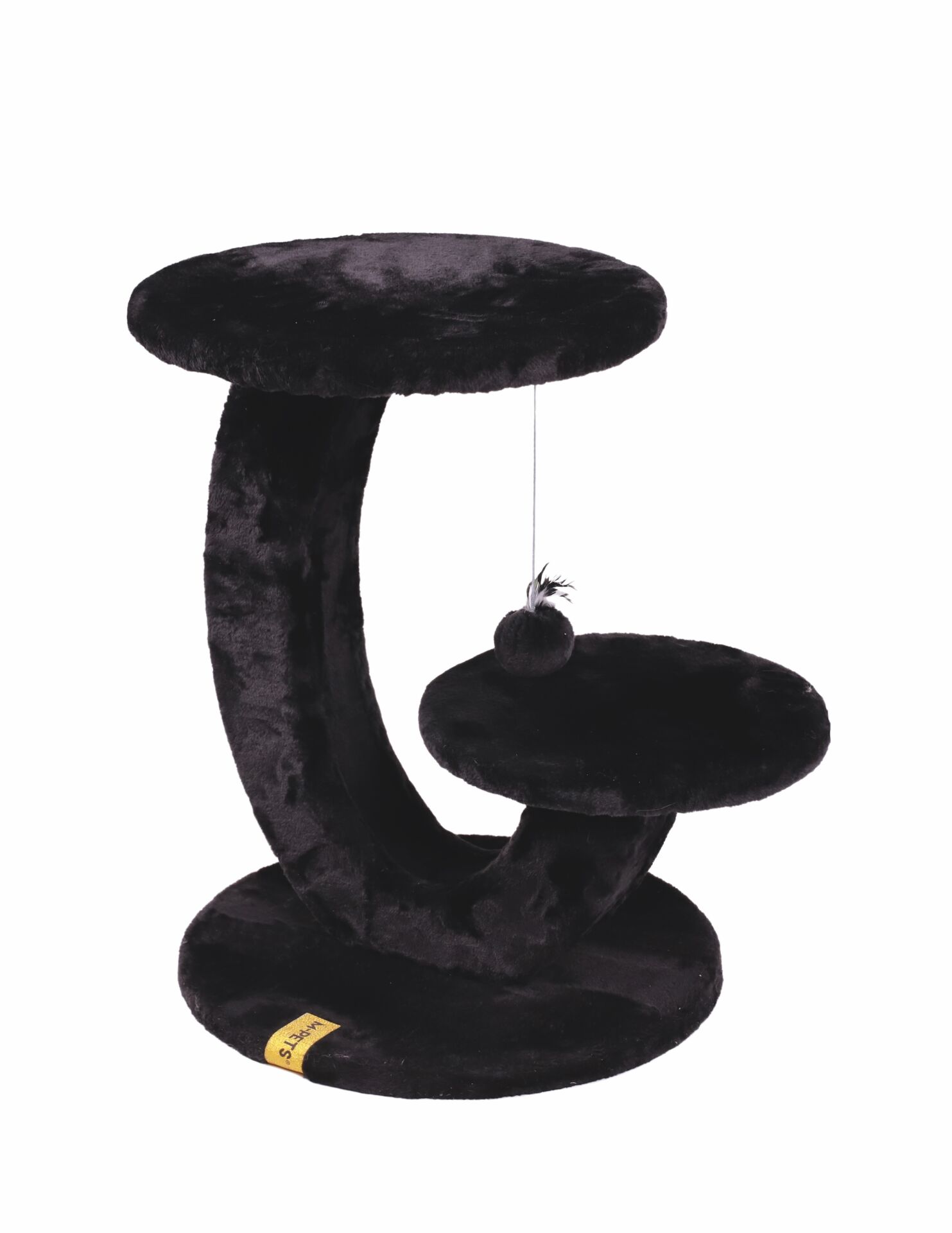 20648308 M-Pets Panther Premium Luna Kedi Tırmalama Black