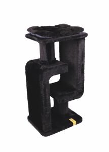 20648708 M-Pets Panther Premium Duo Kedi Tırmalama Black
