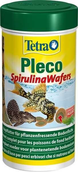 Tetra Pleco Multi Wafers 250ml - Vatoz ve Çöpçü Balığı Yemi SKT:12/28