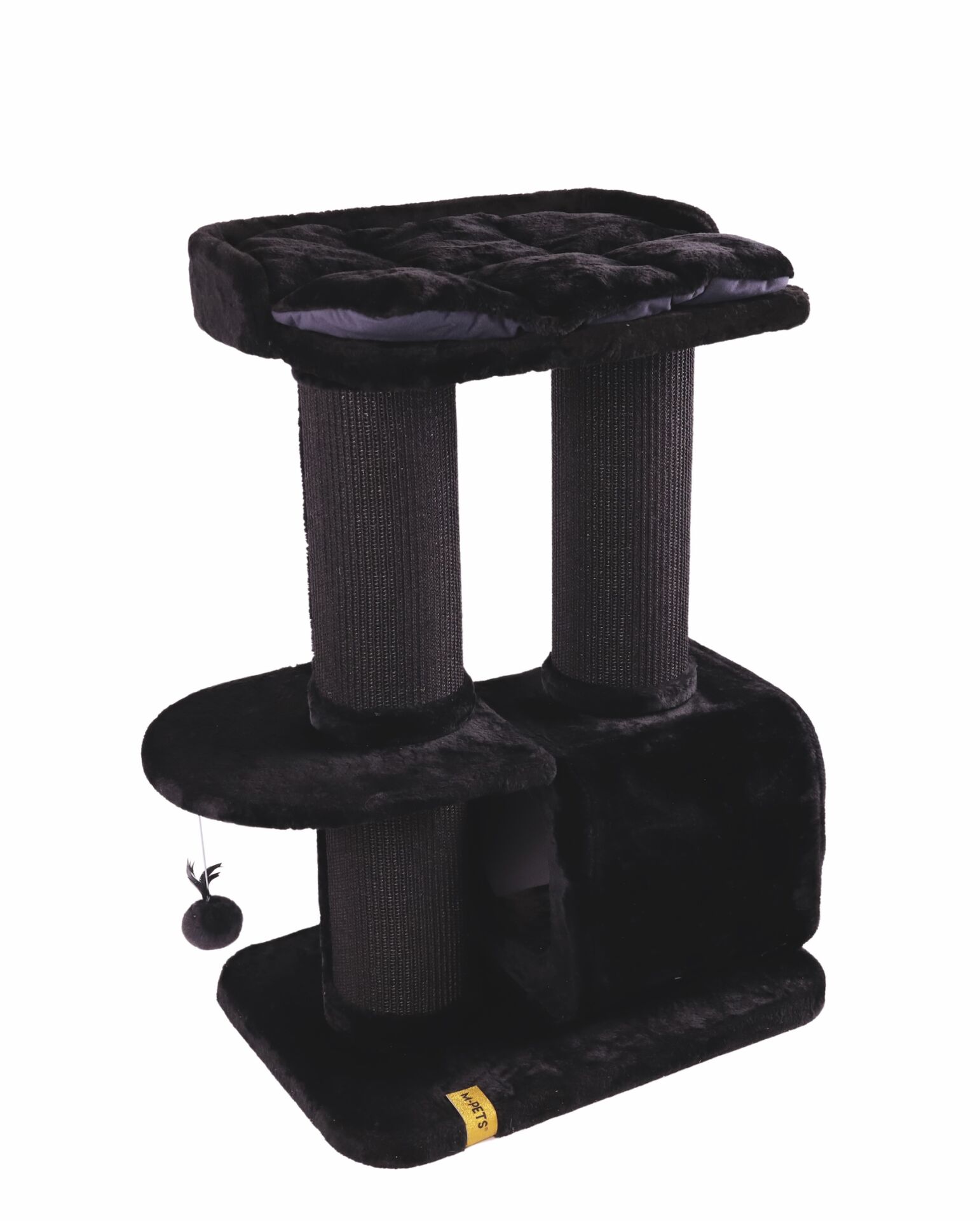 20648808 M-Pets Panther Premium Casbah Kedi Tırmalama Black