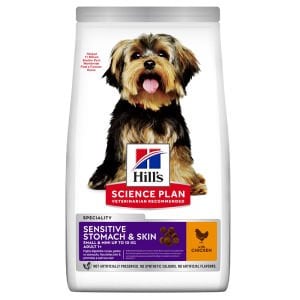 Hills Small Mini Sensitive Stomach And Skin Tavuklu Yetişkin Köpek Maması 1.5 Kg Skt:09/27