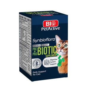 Bio Pet Active Synbioflora Probiotic 0,5 60 Tablet (Kedi̇) 30 Gr Tablet ( 6LI )(PAKET)SKT:05/28