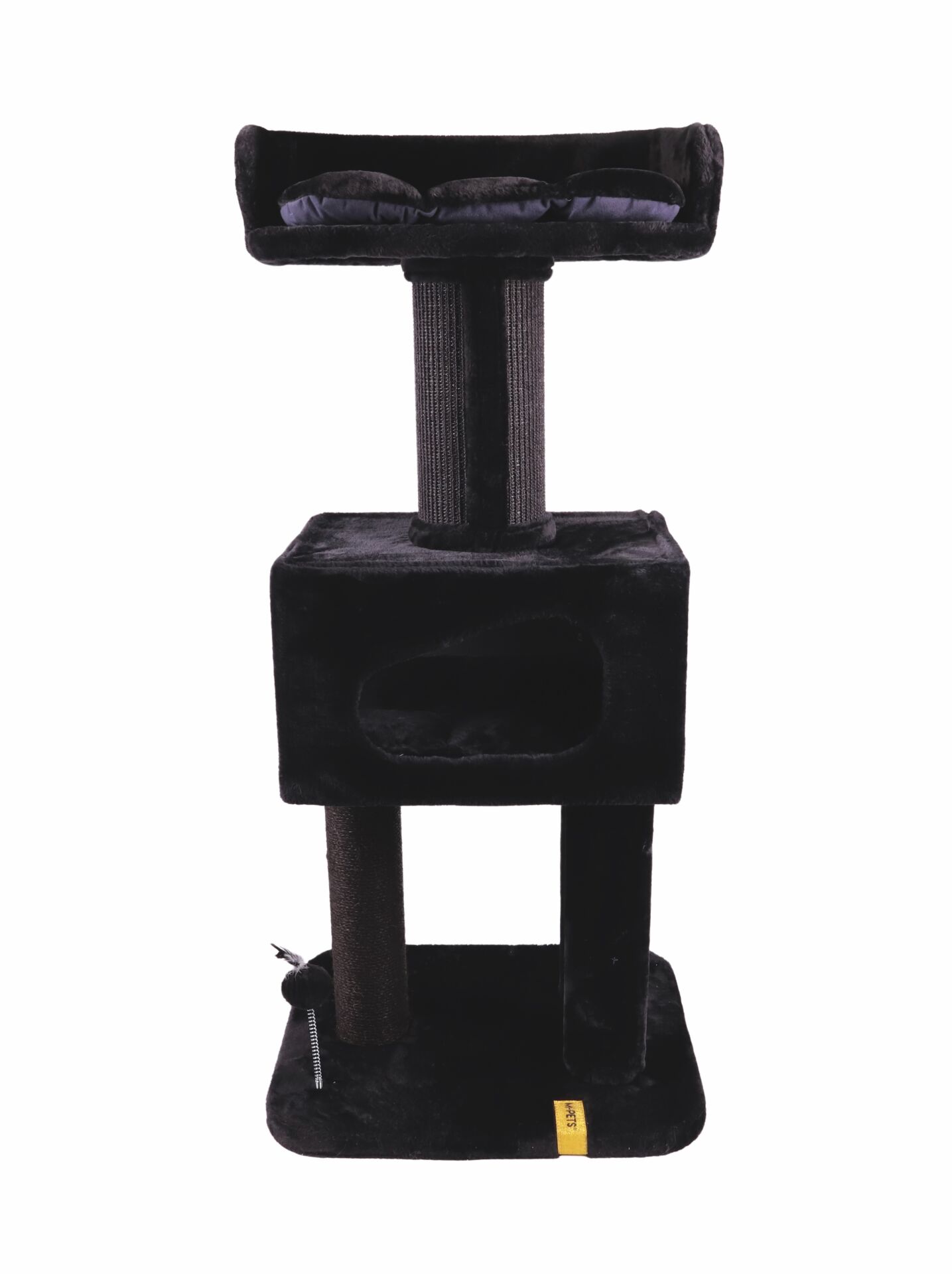 20649008 M-Pets Panther Premium Hotel Kedi Tırmalama Black