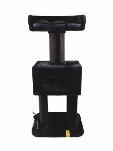 20649008 M-Pets Panther Premium Hotel Kedi Tırmalama Black