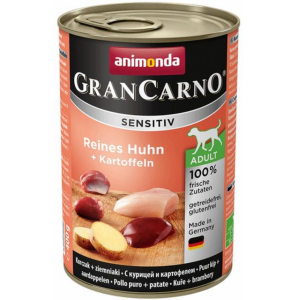 Animonda Gran Carno Sensıtıv Tavuk Ve Patatesli Köpek Konservesi 5+1 Adet 400 Gr Skt:06/26