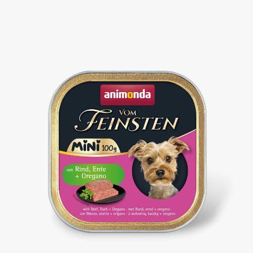 Animonda Dana ve Ördek Etli Yetişkin Mini Irk Köpek Konservesi 100 Gr 32 li skt :03/27