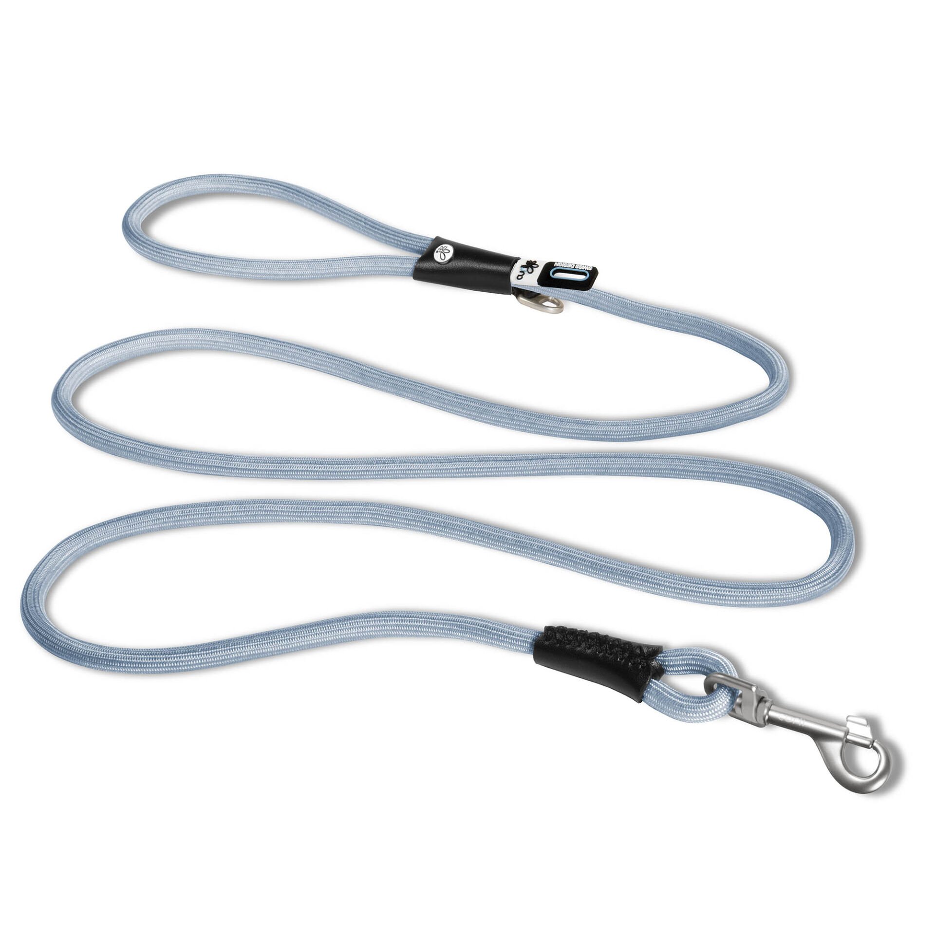 Curlı Stretch Comfort Leash Skyblue L