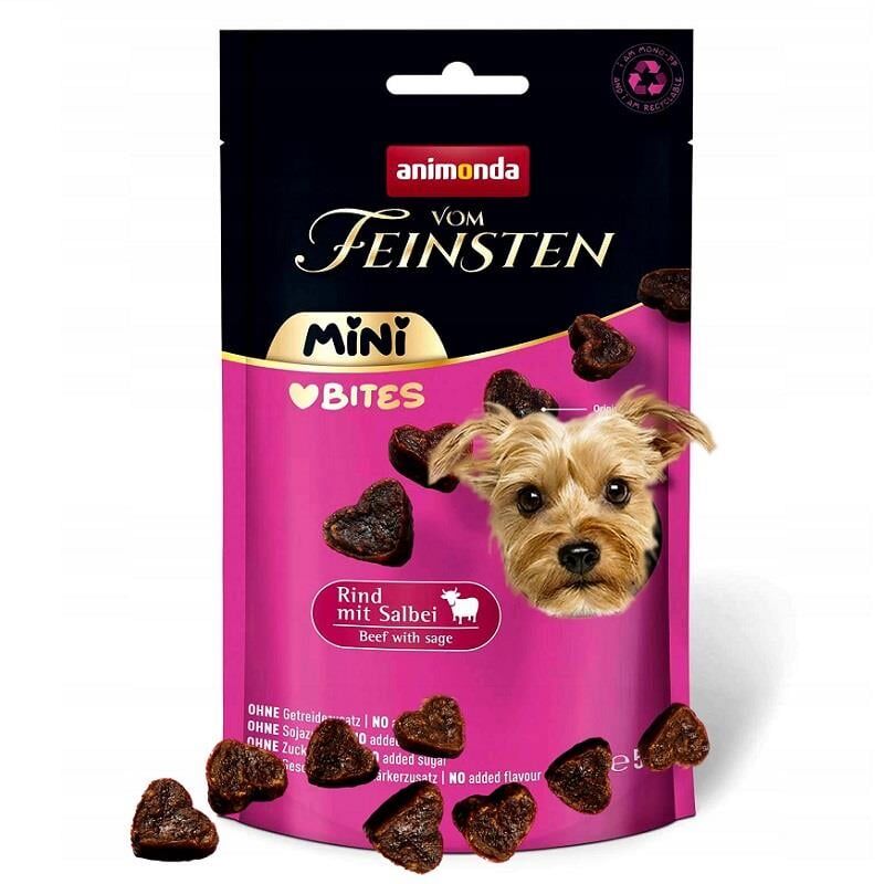 Animonda Sığır Etli Yetişkin Mini Irk Köpek Ödül Maması 50 gr 10 lu skt: 05/26