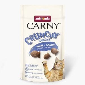 Animonda Carny Meat Tavuk Etli ve Somon Etli Kedi Ödül Maması 50 gr 10 lu skt:08/26