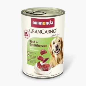 Animonda Gran Carno Sığır Ve Ördekli Köpek Konservesi 6 Adet 400 Gr Skt:03/27