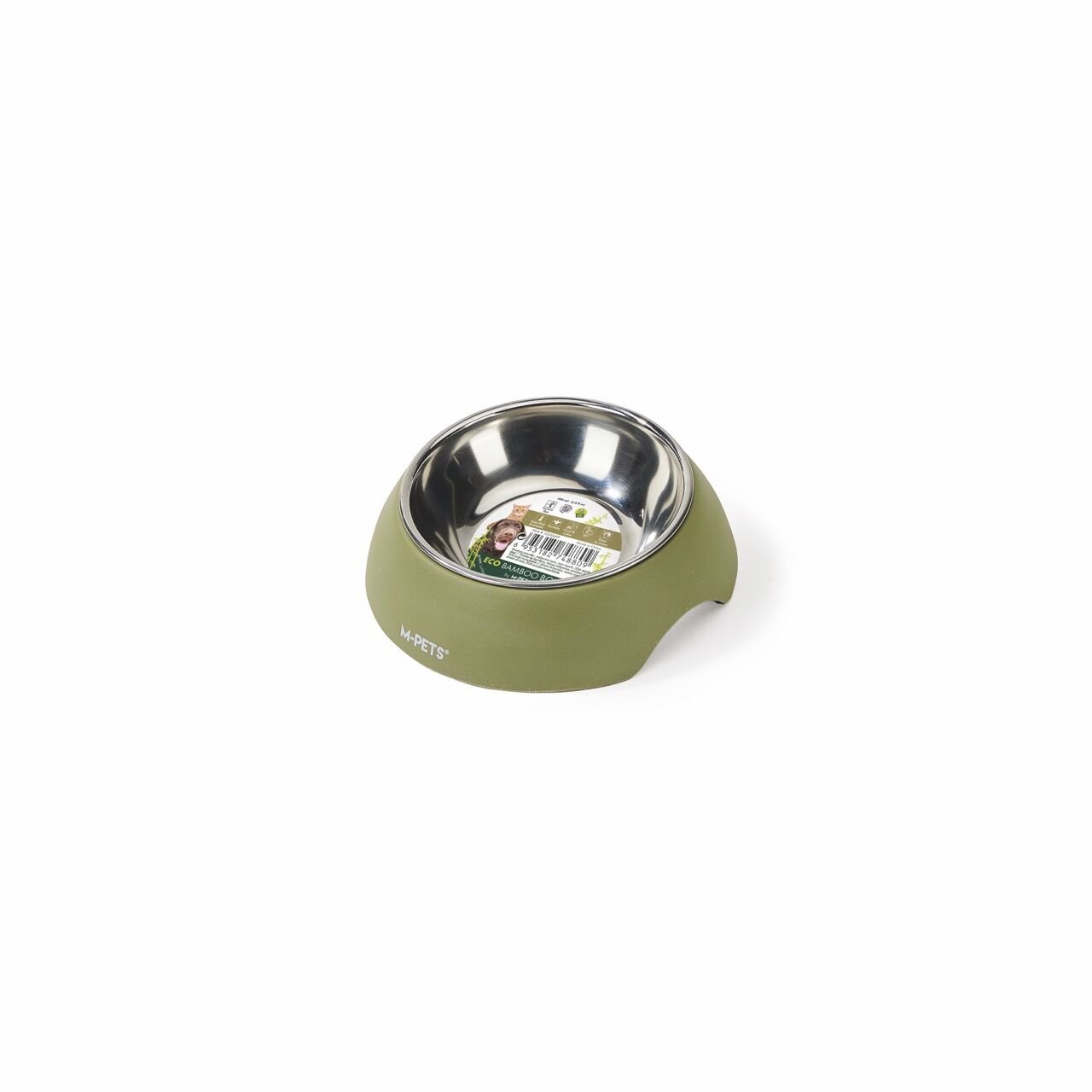10510499 M-Pets Eco Bamboo Mama Kabı 190Ml Olive