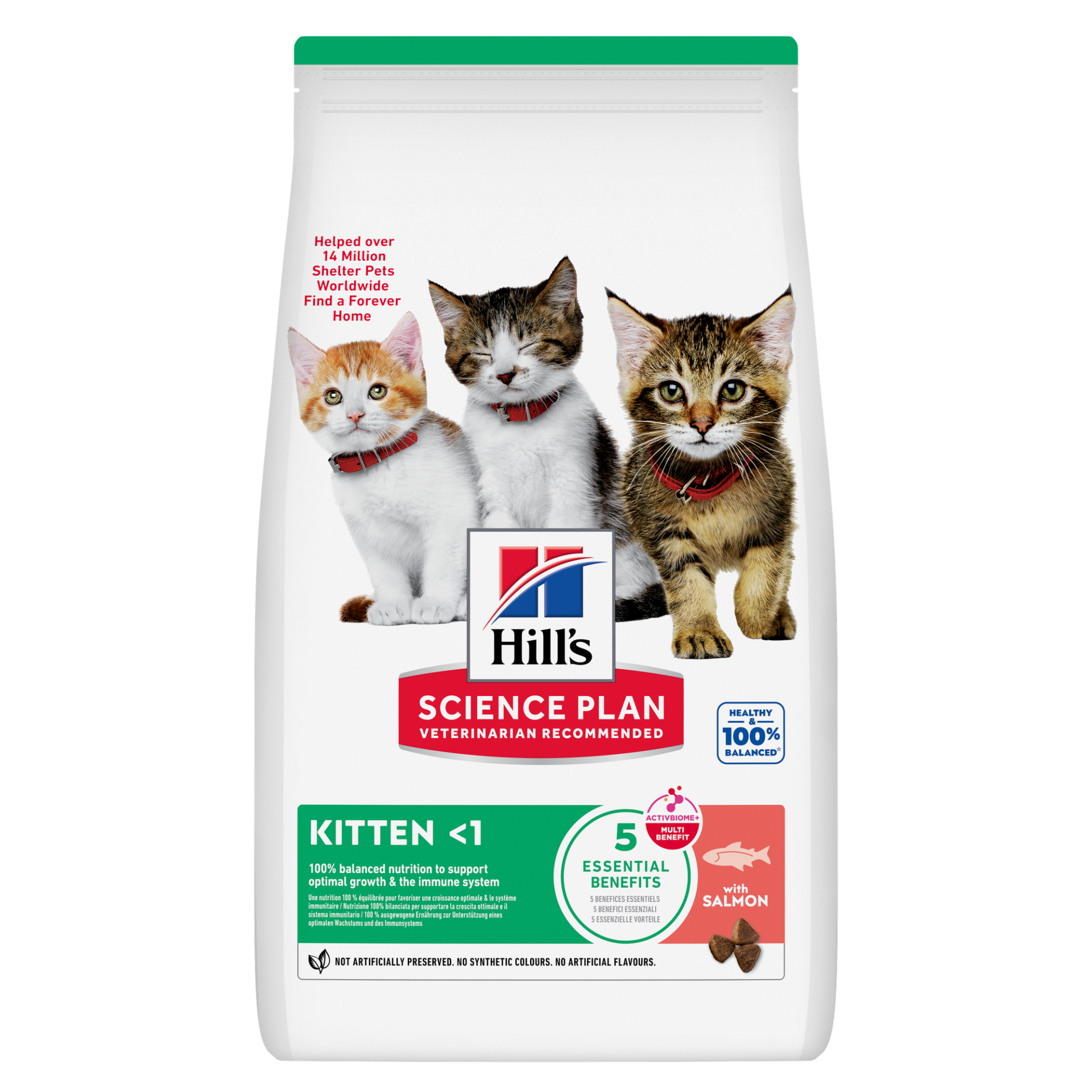 Hill's SP Somonlu Yavru Kedi Maması 1.5 Kg Avantajlı Paket
