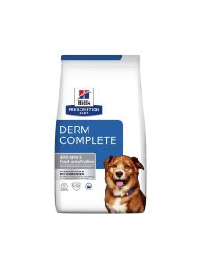 Hills Prescription Diet Derm Complete Yetişkin Yavru Köpek Kuru Maması 4 kg Skt:09/27