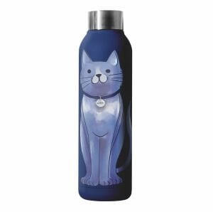 60003199 M-Pets Petjoy Purrfect Moonpie Termos 500Ml Blue