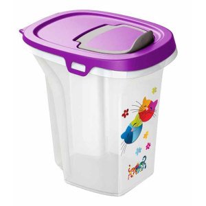 Moderna Fuşya Mama Saklama Kabı 6 Lt