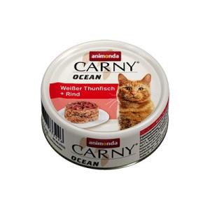 Animonda Carny Ocean Ton Balıklı Ve Sığır Etli Kedi Yaş Mama 80 Gr 12 Adet skt:05/24