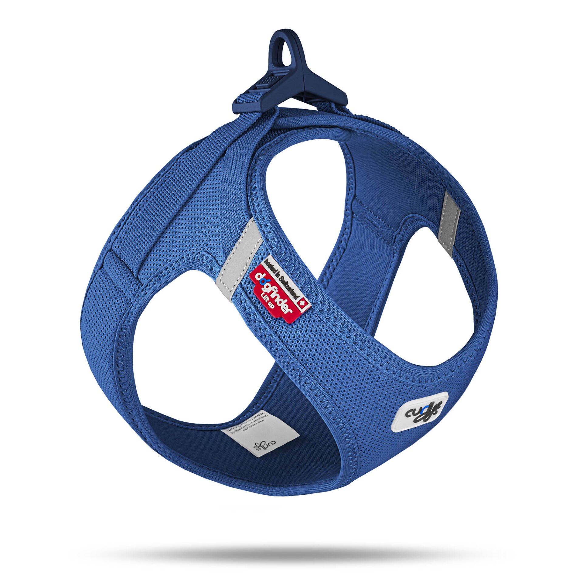 Curlı Vest Harness Curlı Clasp Aır-Mesh Blue Xl