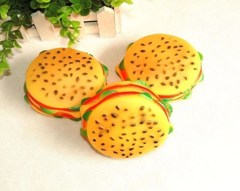 Mad Evcil Hayvan Sesli Hamburger Isırma Oyuncağı