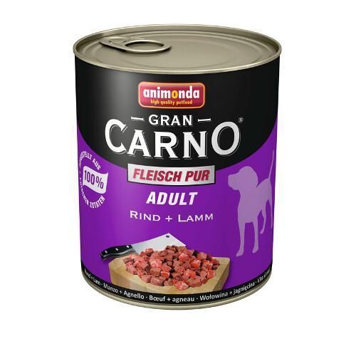 Animonda Gran Carno Sığır&Kuzu Etli Köpek Konservesi 6 Adet 400 Gr Skt:06/26
