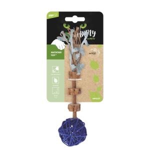 20640299 M-Pets Charmy Amulet Matatabi Kedi Oyuncağı Blue