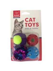 Nunbell Kedi Oyuncagı 4 Parça