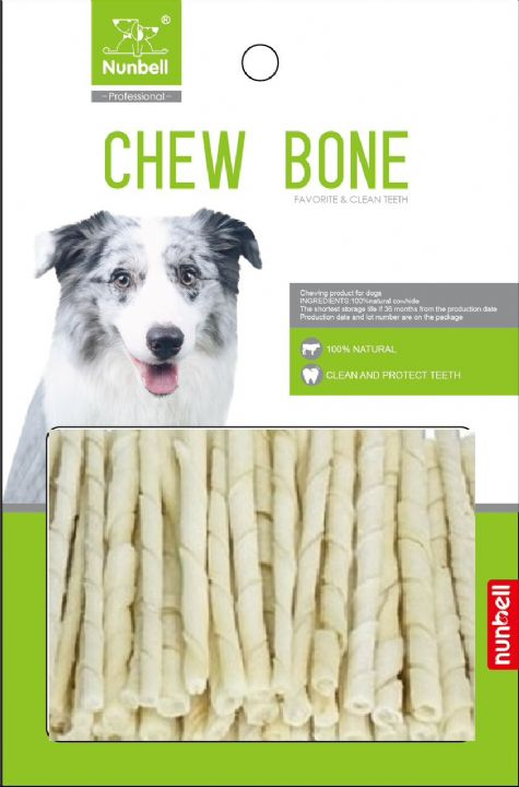 Nunbell Sütlü Burgu Çubuk 12cm 6gr 25'li Beyaz