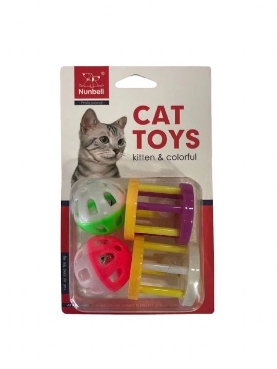 Nunbell Kedi Oyuncagı 4 Parça