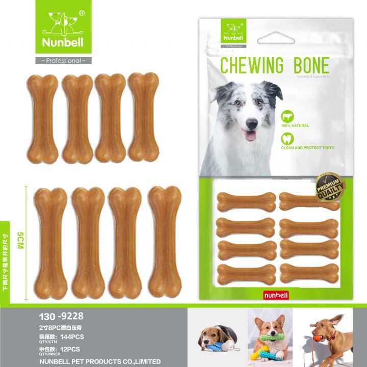 Nunbell Natural Pres Kemik 5cm 8'li