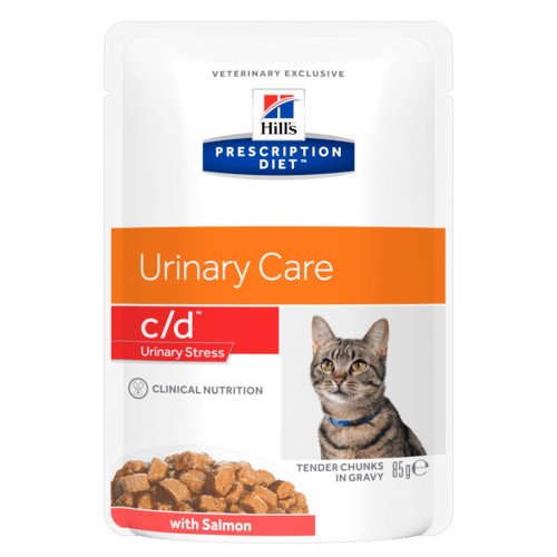 Hills Urinary Care c/d Multicare Stress Somonlu Kedi Konservesi 85 gr  12 li skt:10/26
