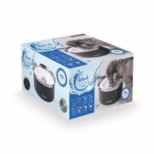 60516599 M-Pets Splash Control Metal Su Kabı 3,7L Black