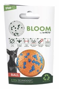 10650899 M-Pets Bloom Ball Oyun Topu Parçalanmaz Orange/Blue