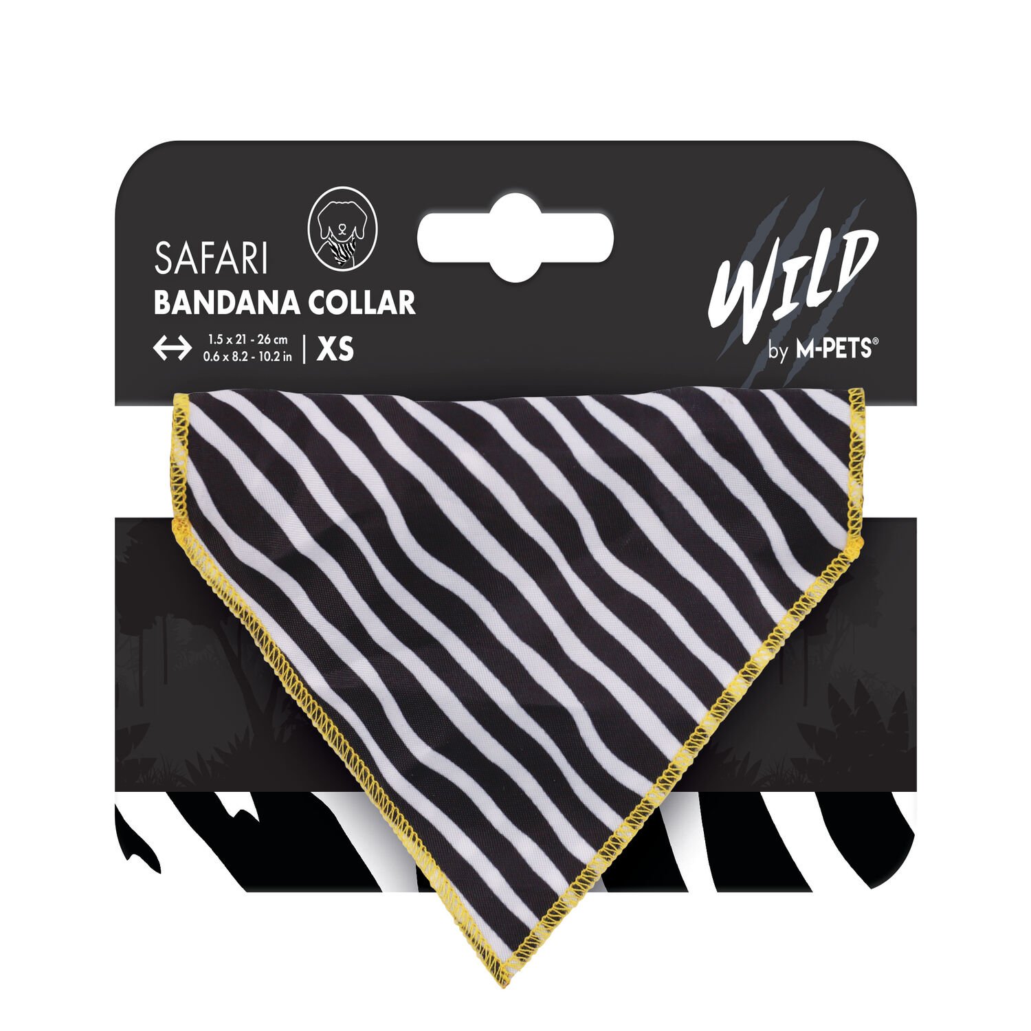 10841299 M-Pets Wıld Safarı Bandana Collar (Xs)