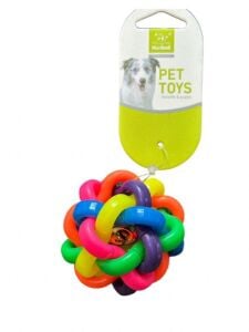 Nunbell Köpek Oyuncak Zilli Örgü Oyun Top