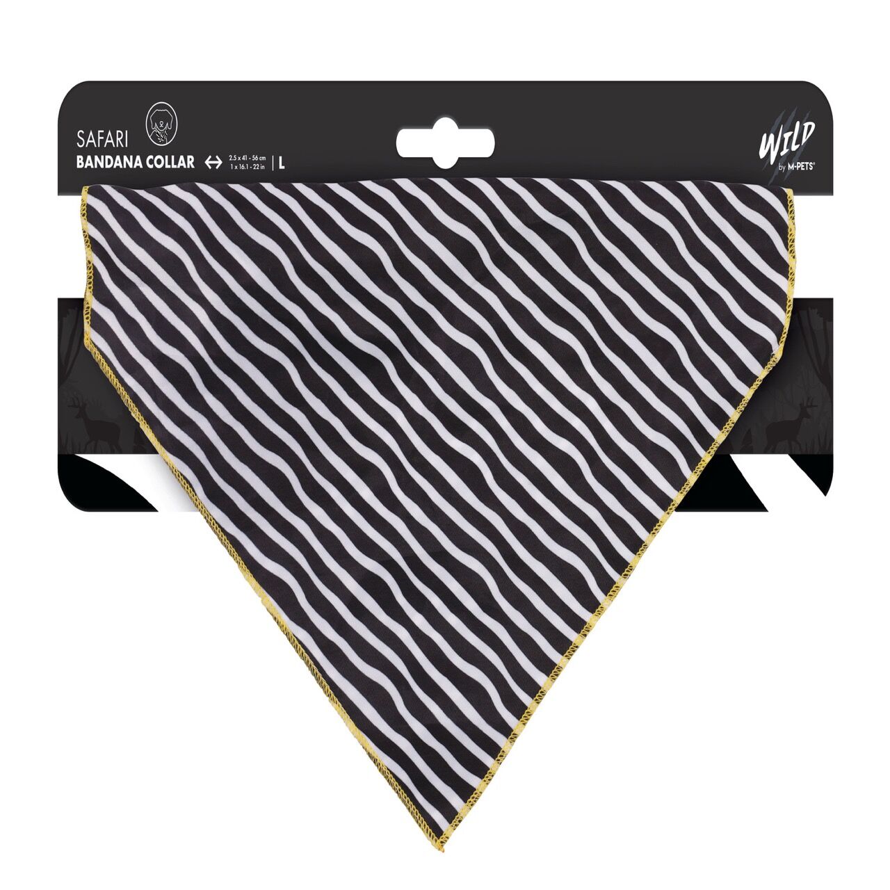 10841599 M-Pets Wıld Safarı Bandana Collar (L)