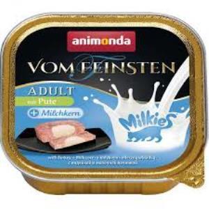 Animonda Hindili Ve Sütlü Yetişkin Kedi Yaş Mama 100 Gr 32 Adet  Skt:06/24