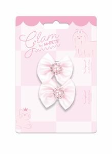 60900799 M-Pets Glam Köpekler İçin Aksesuar Toka Pink