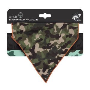 10841899 M-Pets Wıld Jungle Bandana Collar (M)