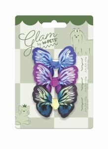 60900899 M-Pets Glam Köpekler İçin Aksesuar Toka Blue/Purple/Green