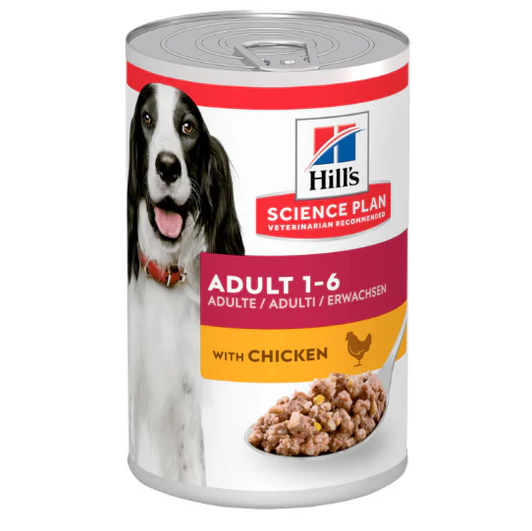 Hill's SP Tavuklu Orta Irk Yetişkin Köpek Konserve 12x370g