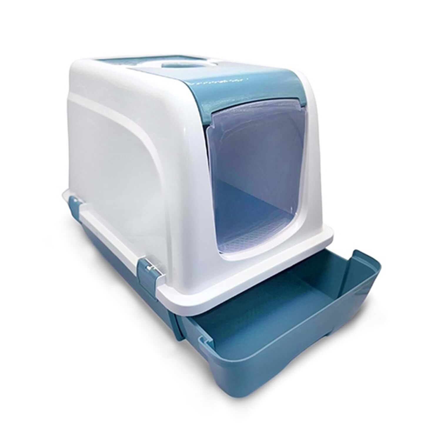 Orta Kapalı Sürgülü Kedi Tuvaleti 5 li