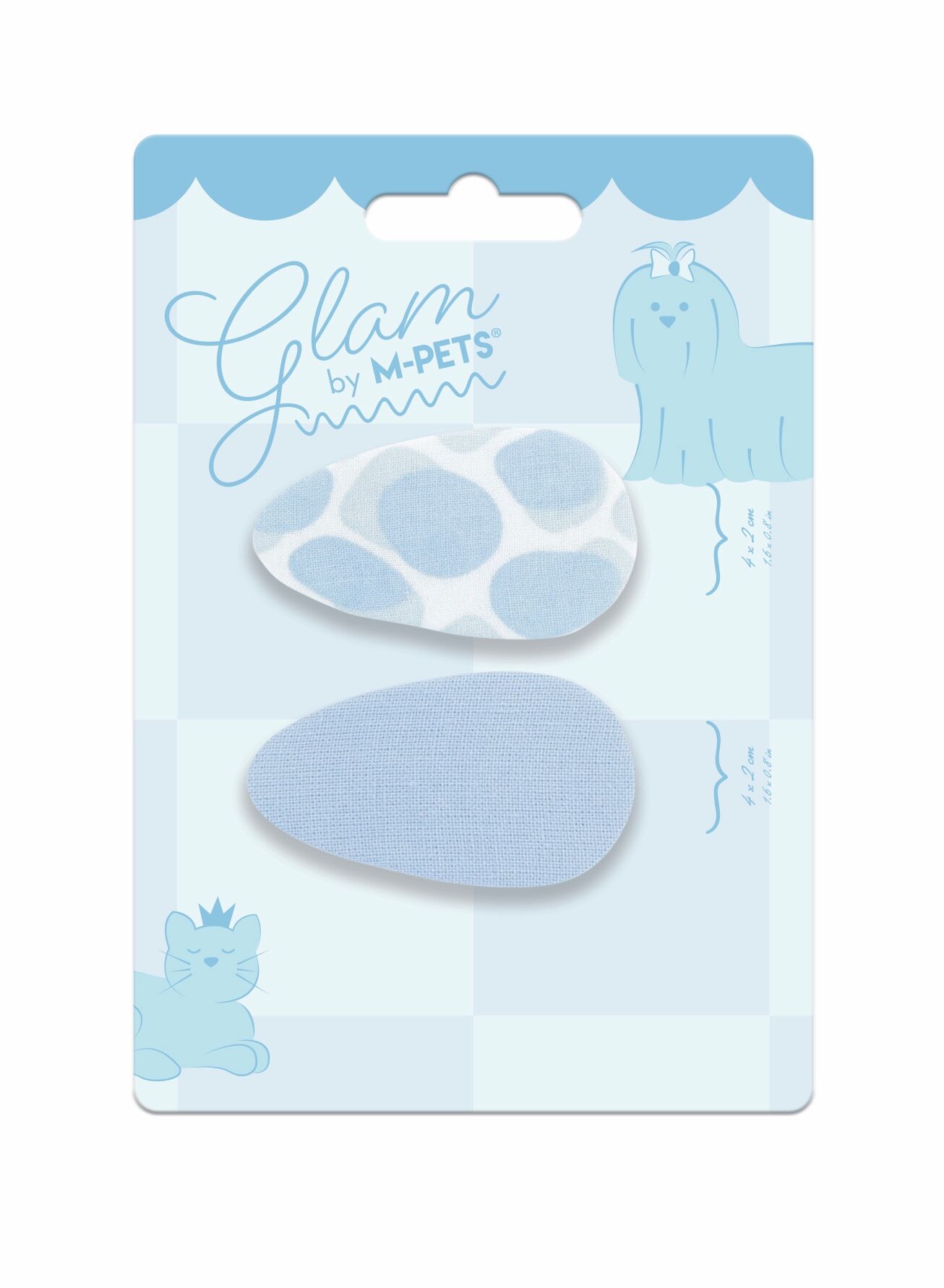 60902499 M-Pets Glam Köpekler İçin Aksesuar Toka Blue