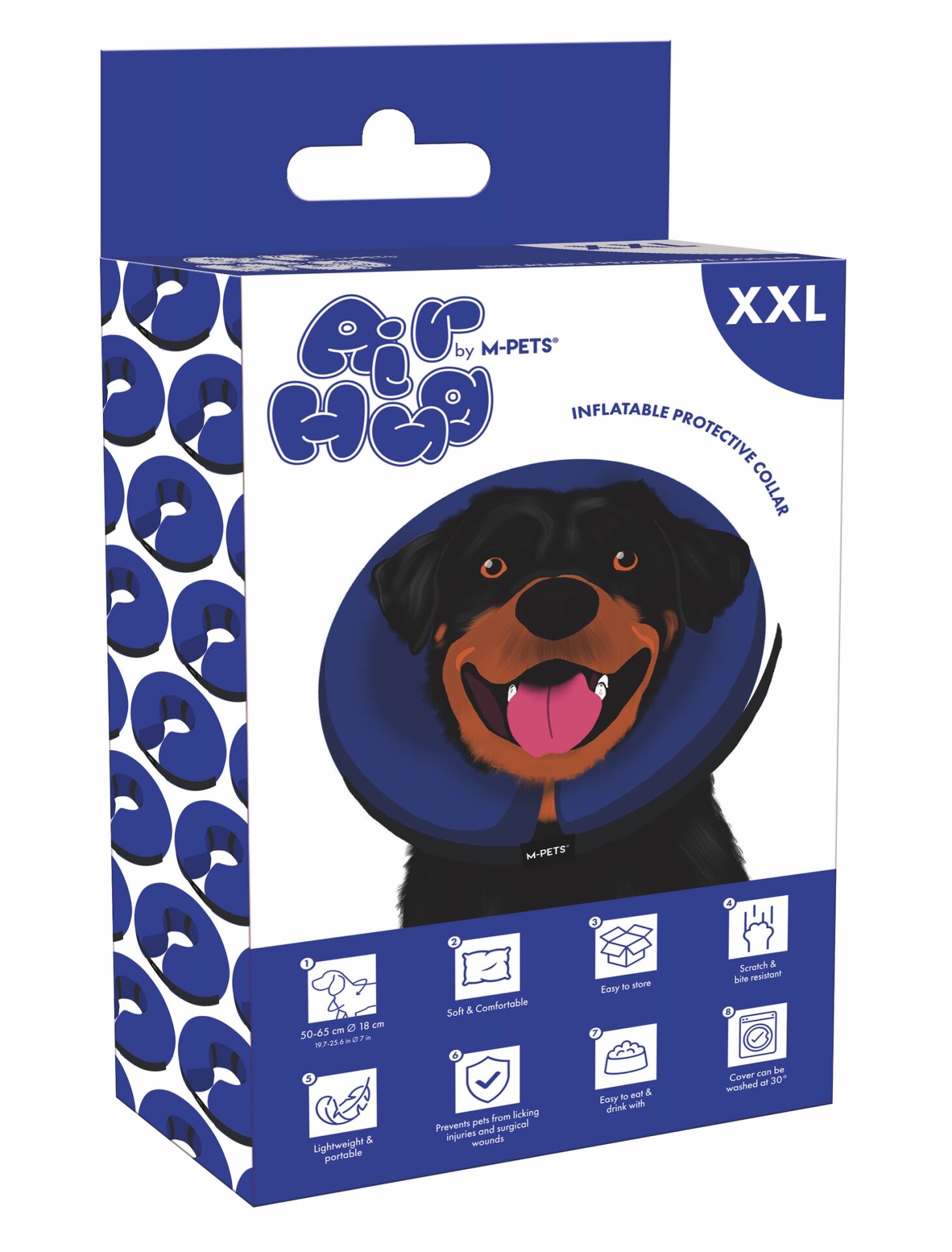 60801417 M-Pets Aır Hug Şişirilebilir Koruyucu Yaka Tasma (Xxl)