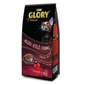Glory Premium Kuzu Etli Yetişkin Kedi Maması 15 Kg (G-005) Skt:04/26