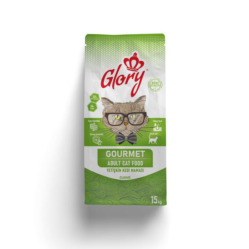 Glory Premium Multicolour Karışık Renkli Yetişkin Kedi Maması 15 Kg (G-006) Skt:04/26