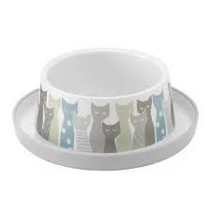 Moderna Trendy Desenli Kedi Mama Kabı 210 Ml