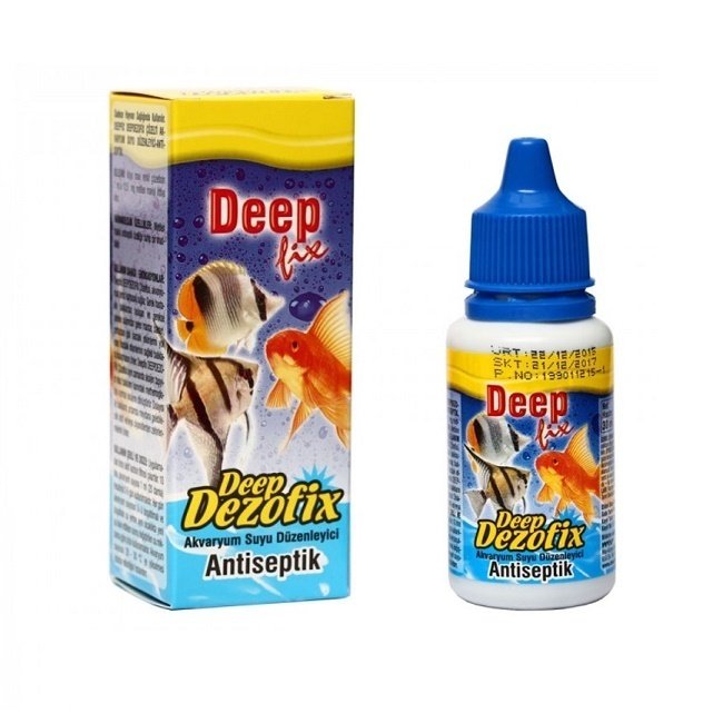Deep Dezofix Akvaryum Balık Dezenfektan 30 Cc 12'li SKT:04/27